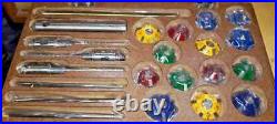 CARBIDE Tipped VALVE SEAT CUTTER 14 pcs SET FOR VINTAGE & MODERN CAR &BIKES BEST