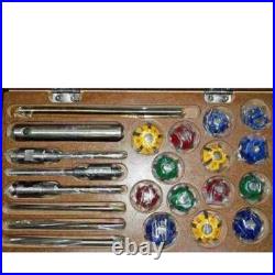 CARBIDE Tipped VALVE SEAT CUTTER 25 pcs SET FOR VINTAGE & MODERN CAR &BIKES BEST