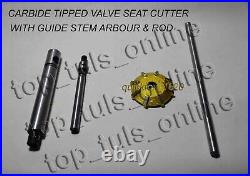 CHEVY 350 Small Block VALVE SEAT CUTTER KIT 3 ANGLE CUT CARBIDE PERFORMANCE