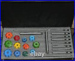 Carbide Tip Valve Seat Cutter Set 24 Pieces 1.1/4 to 1.7/8 45