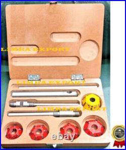 Carbide Tipped Valve Seat Cutter 5 Pcs Set For Vintage & Modern Car & Bikes