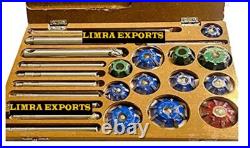 Carbide Tipped Valve Seat Cutter Set 24 Pcs 1.1/4 To 1.7/8 45 + 30,70 Deg Best