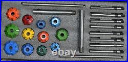 Carbide Tipped Valve Seat Cutter Set 24 Pcs Fast And Economical Seat Restore
