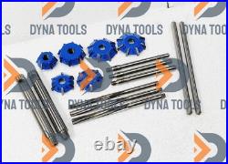 Carbide Tipped Valve Seat Cutter Set 30-45-60 Deg 3 Angle Cut For Honda V6 J32A2