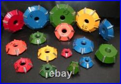Carbide Tipped Valve Seat Cutter Set 9 Pcs CUSTOM SET