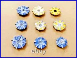 Carbide Tipped Valve Seat Cutter Set 9 Pcs CUSTOM SET +Free Shipping TARRIF PAID