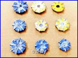 Carbide Tipped Valve Seat Cutter Set 9 Pcs CUSTOM SET +Free Shipping TARRIF PAID