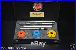 Carbide Tipped Valve Seat Cutter Set Ford Series Engines