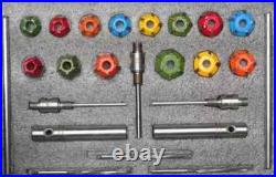 Carbide Tipped Valve Seat Cutter Set for bikes up to 200 cc 20 MM TO 32 MM 24 Pc