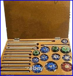 Carbide Valve Seat Cutters Set 12 Pcs