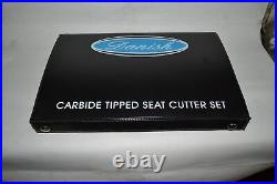 Chevy 283 V8 4.6 L Small Block Valve Seat Cutter Set Carbide Tipped Boxed