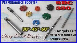 Chevy Corvette 1990 Valve Seat Cutter Kit 3 Angle Cut Carbide Performance Chevy Corvette 1990 Valve Seat Cutter Kit 3 Angle Cut Carbide Performance