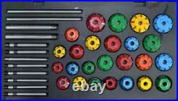 Economical Valve Seat Restoration Cutter Tool Kit Carbide Tipped 25 Mills + 8 St