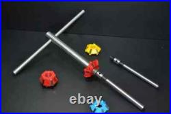 Economical Valve Seat Restoration Cutter Tool Kit Carbide Tipped 25 Mills + 8 St