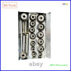 Engine Valve Seat High Carbon Steel Hcs Face Cutter Set 24 Pcs USA RSTOOLS