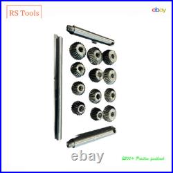 Engine Valve Seat High Carbon Steel Hcs Face Cutter Set 24 Pcs USA RSTOOLS