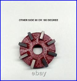 Fiat, Go-kart Heads Carbide Tipped Cutters With 6 Angels 30,32,35,40,45,90