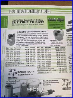 Goodson 7 Valve Seat- Indexalbe Cutter Fits DCM Tec-Sunnen-Winona-Van Norman