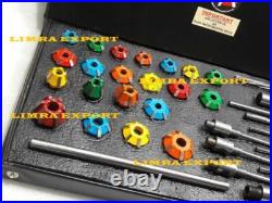 HONDA CRV 1998-2001 & OTHER VALVE SEAT CUTTER KIT CARBIDE TIPPED 34x ALL IN ONE