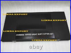 HONDA CRV 1998-2001 & OTHER VALVE SEAT CUTTER KIT CARBIDE TIPPED 34x ALL IN ONE