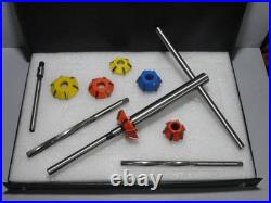 HONDA D-16 VALVE SEAT CUTTER KIT CARBIDE 3 ANGLE CUT 30 + 45 + 60 Degrees