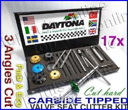 Harley IRONHEAD Sportster 70-85 3 Angels cut VALVE SEAT CUTTER KIT CARBIDE TIPED