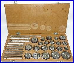 High Carbon Steel Valve Seat Cutter Set 21 Cutters + 8 Stems+2 Arbor +2 Rods