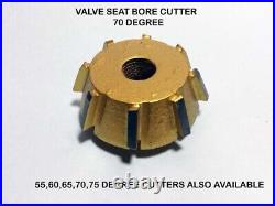 Honda CRF 450R 2002-08-250R 2004-09 Valve Seat Cutter Kit Carbide Tipped 3 angle