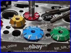 Honda Prelude H22 H22a 2000 Valve Seat Cutter Kit 3 Angle Cut Carbide Tipped Honda Prelude H22 H22a 2000 Valve Seat Cutter Kit 3 Angle Cut Carbide Tipped