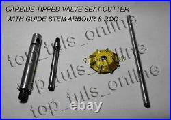 Hot Selling Economical Valve Seat Cutter Set Carbide Tipped + Reams +guide Stem