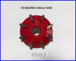 KAWASAKI 900-1000 4 Cyl VALVE SEAT CUTTER KIT CARBIDE TIPPED 3 ANGLES CUT