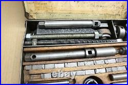 KO Lee Knock Out R203 Valve Seat Insert Cutter Tool Set Heavy Set With Case USA