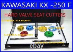 Kawasaki Kx 250f 2011-2012 Bike Valve Seat Cutter Kit Carbide Tipped 3 Angle Ct Kawasaki Kx 250f 2011-2012 Bike Valve Seat Cutter Kit Carbide Tipped 3 Angle Ct