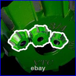 Large Carbide Mounted Valve Seat Cutter Set 30 45 70 (20 Degrees) BLUEFOXTOOLS