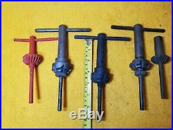 Lot Of 5 Vintage Valve Seat Grinders Re-seaters Cutters For Engines