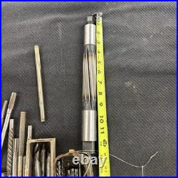 Lot Of Vintage Valve Seat Cutting Cutter Reamer Set Taps Woodruff HSS Nos