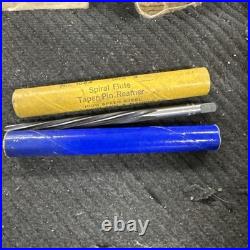 Lot Of Vintage Valve Seat Cutting Cutter Reamer Set Taps Woodruff HSS Nos