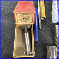 Lot Of Vintage Valve Seat Cutting Cutter Reamer Set Taps Woodruff HSS Nos