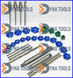 MOTORCYCLES, ATV HEADS, DIRT BIKES VALVE SEAT CUTTER KIT CARBIDE TIPPED 34x