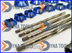 MOTORCYCLES, ATV HEADS, DIRT BIKES VALVE SEAT CUTTER KIT CARBIDE TIPPED 34x