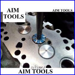 Motorcycles 3 angle Valve Job Seat Cutter Set Carbide Tipped AIM TOOLS