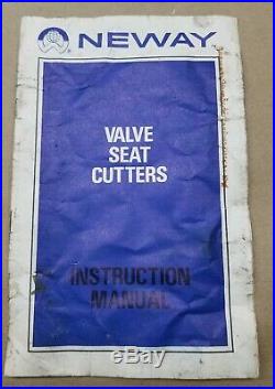 NEWAY (7) Valve Seat Cutter Set 111 113 205 230 234 237 645 Narrowing Pilots