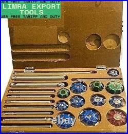 New Large Carbide Mounted Valve Seat Cutter Set 30 45 70 (20 Degrees) BEST
