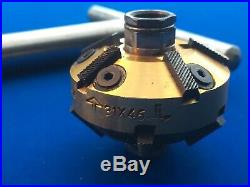 Neway 642 Valve Seat Cutter 1 3/4in 44mm 31 46 degrees 5 Carbide Blades Handle