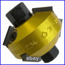 Neway CU 234 Valve Seat Cutter 1-1/2 38m 30° x 45° 3 Blades