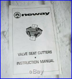 Neway Valve Seat Cutter Kit with 7 Cutters YB-91044 Motorcycles Small Engines