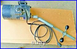 Neway Valve Seat Cutter Power Head Drive Unit Slow Speed With 3 Foot Track Section