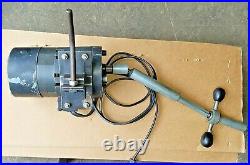 Neway Valve Seat Cutter Power Head Drive Unit Slow Speed With 3 Foot Track Section