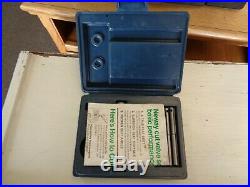 Neway Valve Seat Cutter Set No. 102-A in Boix With Instructions Vintage