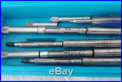 Neway Valve Seat Cutter Set with 6 heads Rod Set with Case USA NICE